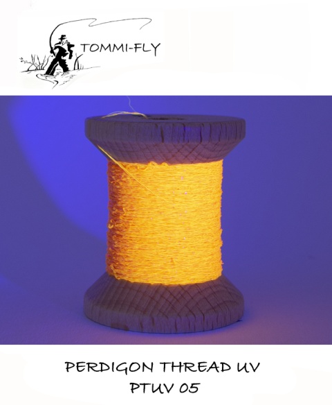 UV Perdigon Thread 5B- FLUO ORANGE