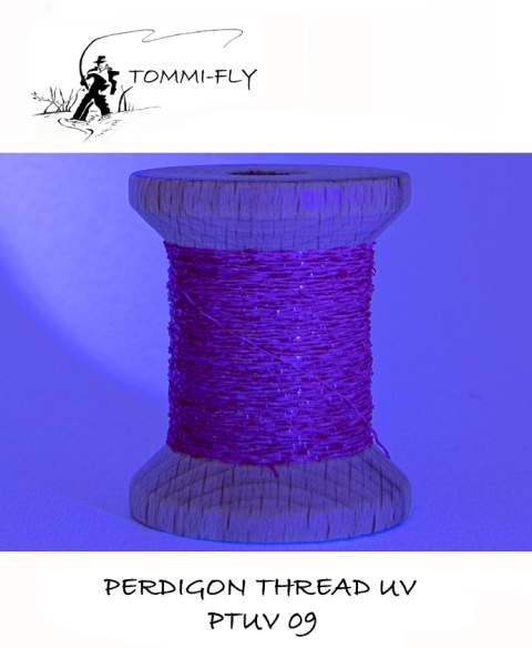UV Perdigon Thread 9 - Hot Red