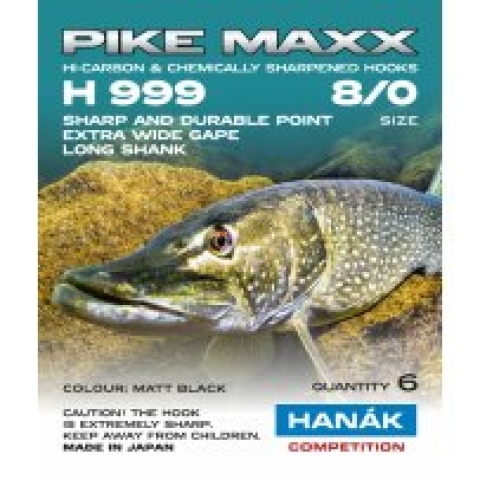 HÁČKY HANÁK H999 PIKE MAXX 4/0