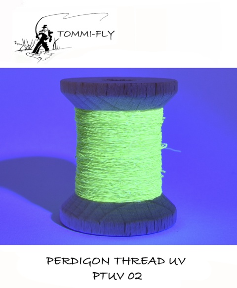 UV Perdigon Thread 2B - FLUO GREEN